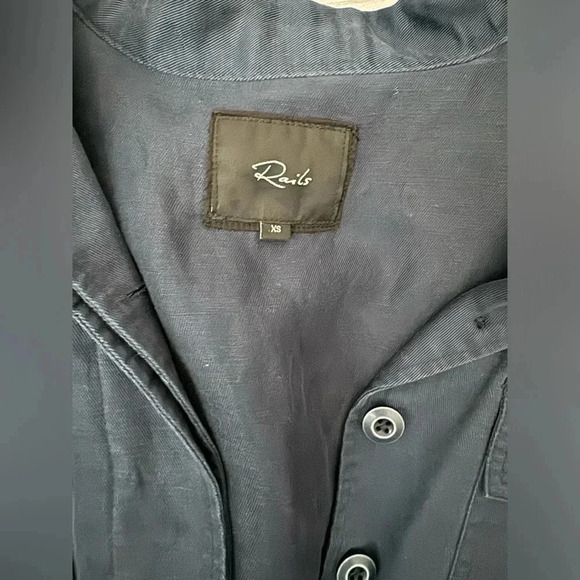 Grant Military Jacket in Indigo - XS - Picture 8 of 11